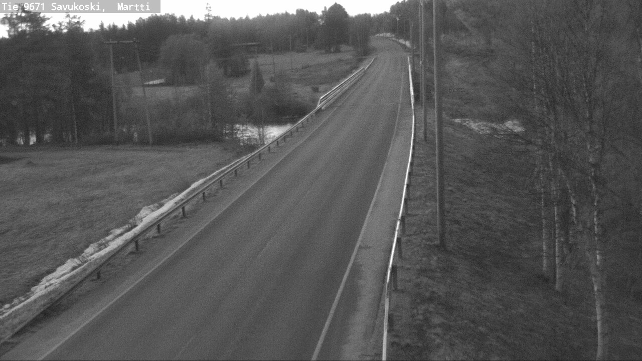 Weather Camera Image Väg 9671 Savukoski, Martti, Savukoski, Lappi