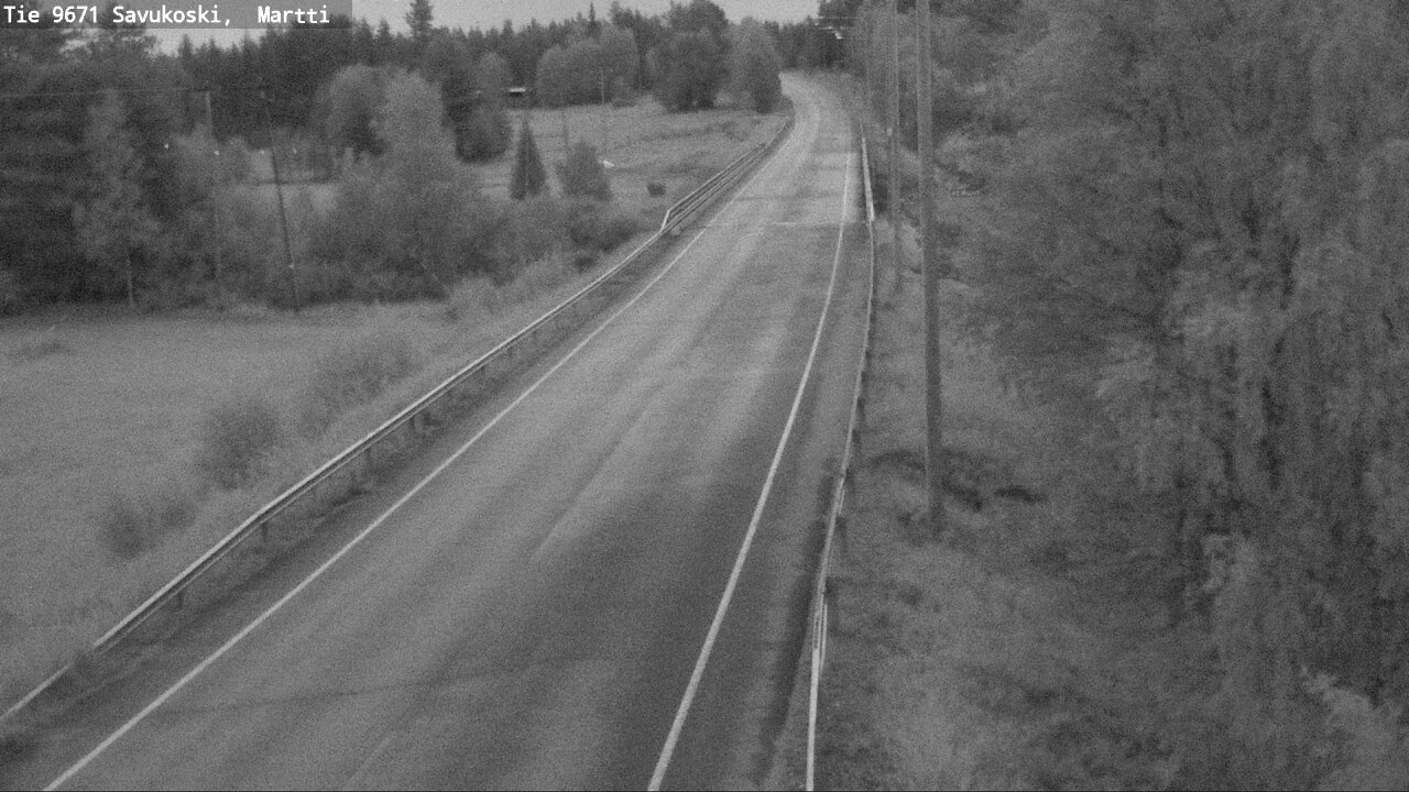 Weather Camera Image Road 9671 Savukoski, Martti, Savukoski, Lappi