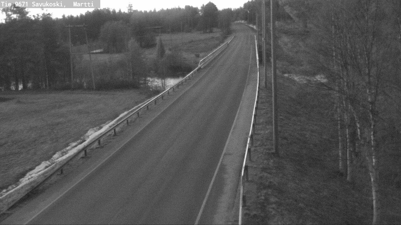 Weather Camera Image Väg 9671 Savukoski, Martti, Savukoski, Lappi