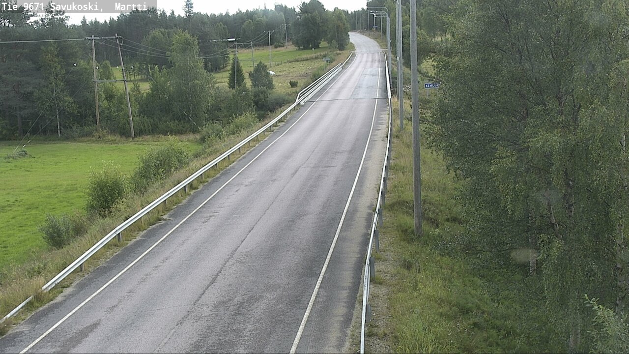 Weather Camera Image Road 9671 Savukoski, Martti, Savukoski, Lappi