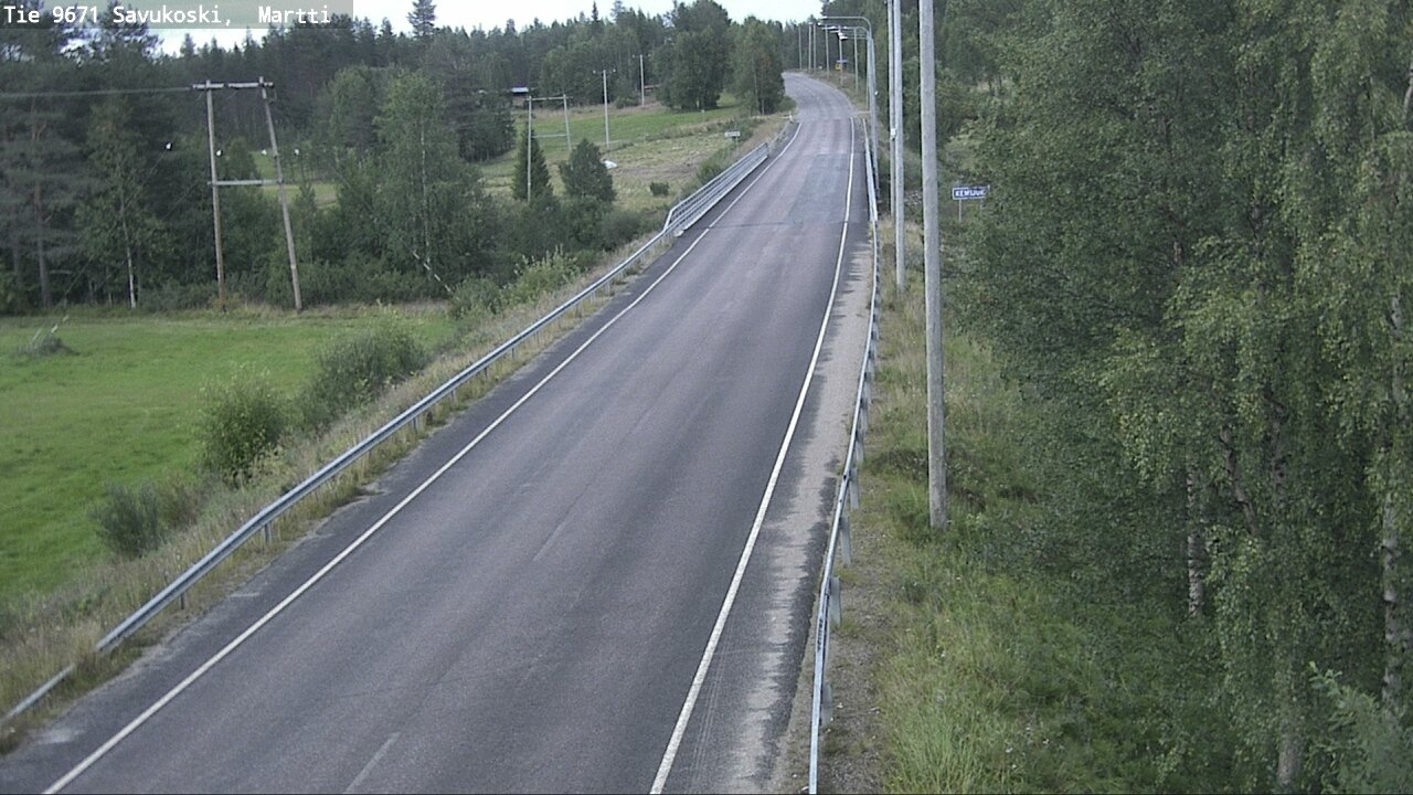 Weather Camera Image Road 9671 Savukoski, Martti, Savukoski, Lappi