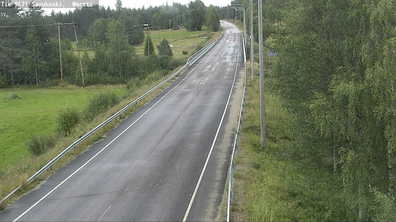Weather Camera Image Road 9671 Savukoski, Martti, Savukoski, Lappi