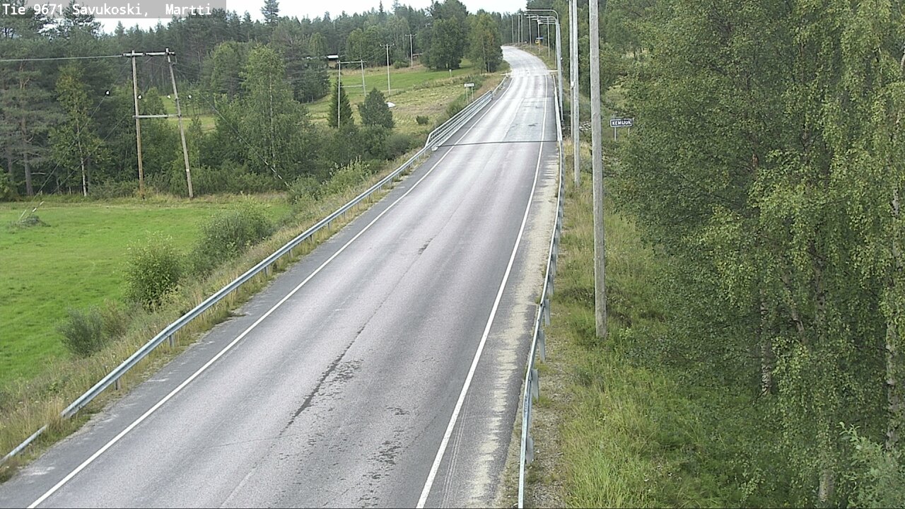 Weather Camera Image Road 9671 Savukoski, Martti, Savukoski, Lappi