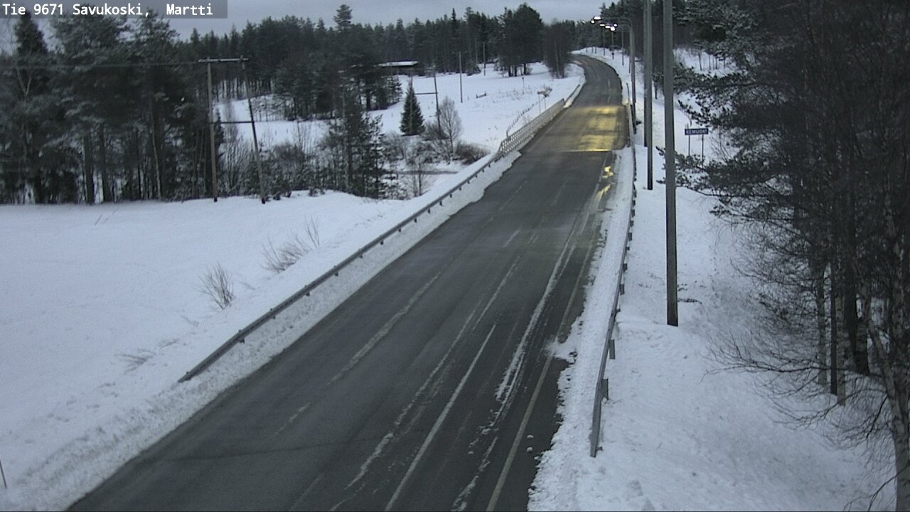 Kelikamerat Kuva Tie 9671 Savukoski, Martti, Savukoski, Lappi