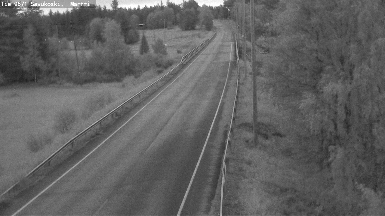 Weather Camera Image Road 9671 Savukoski, Martti, Savukoski, Lappi