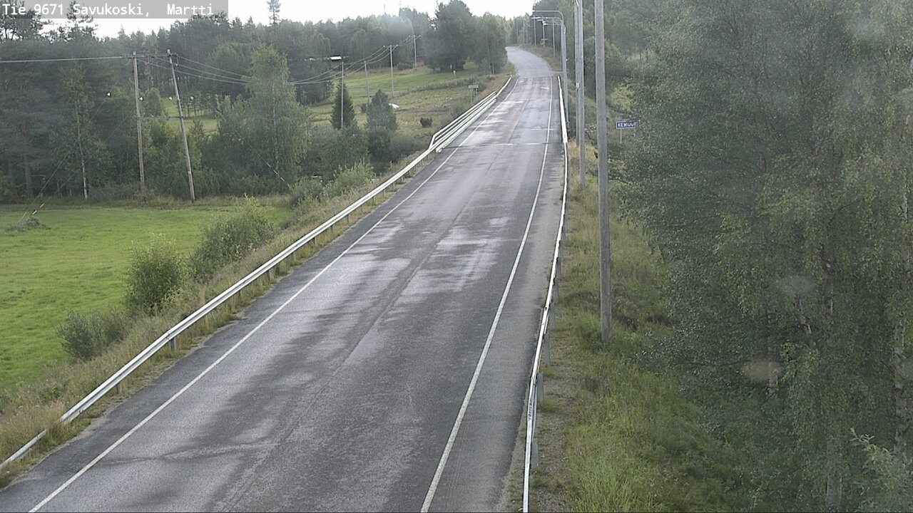 Weather Camera Image Road 9671 Savukoski, Martti, Savukoski, Lappi