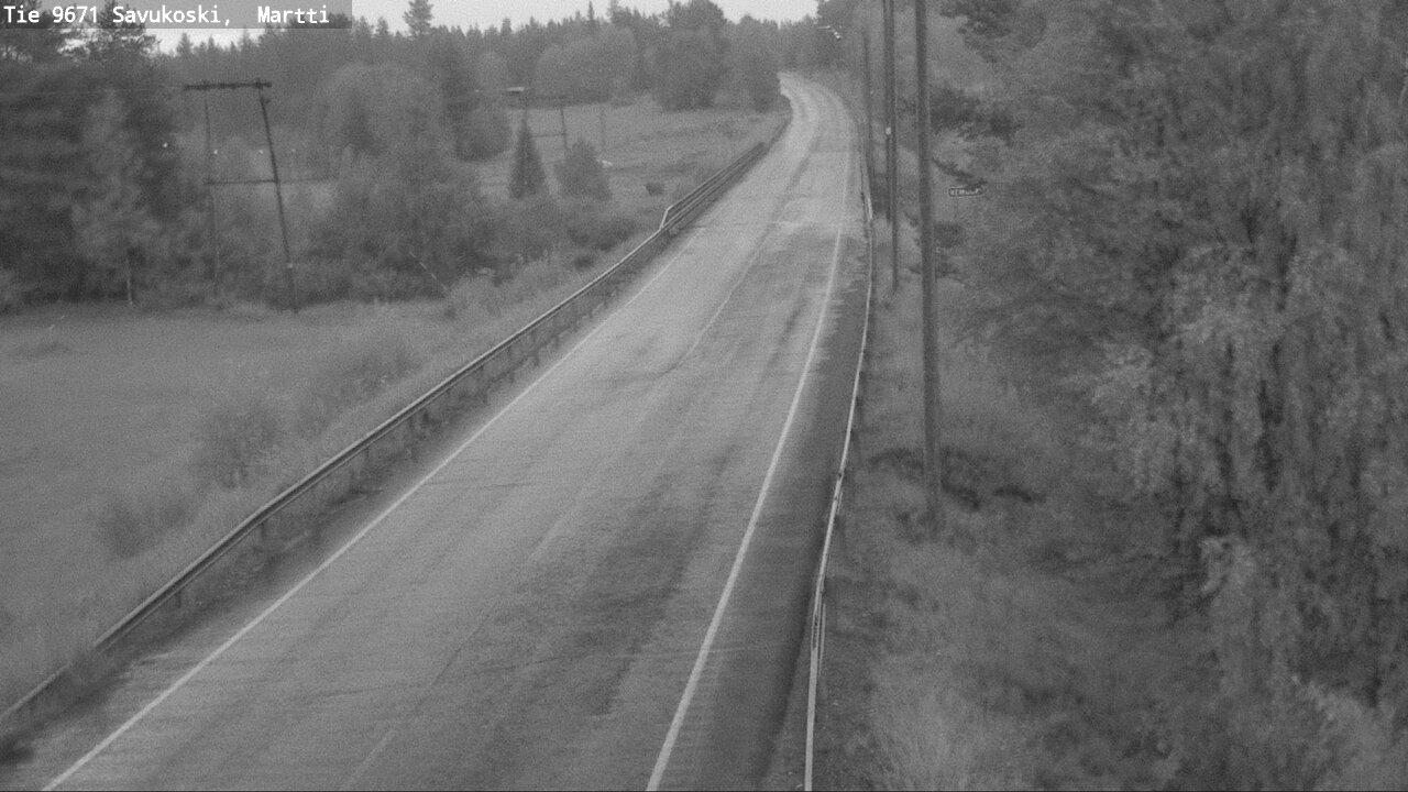 Weather Camera Image Road 9671 Savukoski, Martti, Savukoski, Lappi