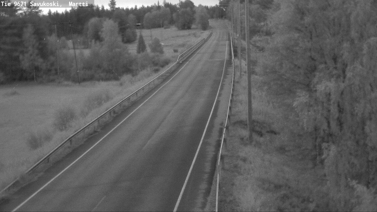 Weather Camera Image Road 9671 Savukoski, Martti, Savukoski, Lappi
