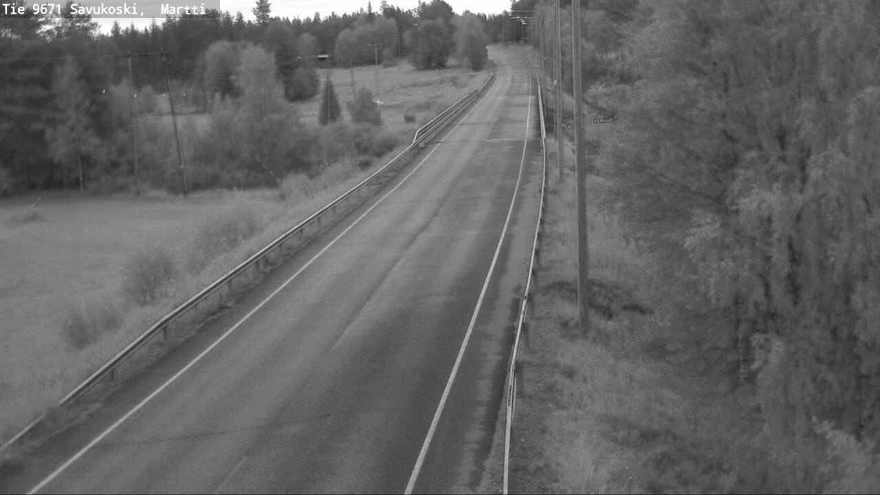 Weather Camera Image Road 9671 Savukoski, Martti, Savukoski, Lappi