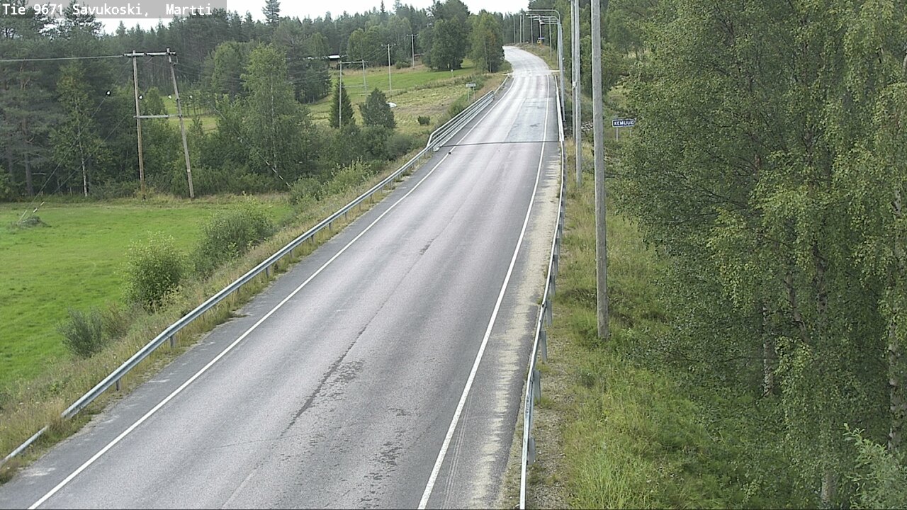 Weather Camera Image Road 9671 Savukoski, Martti, Savukoski, Lappi