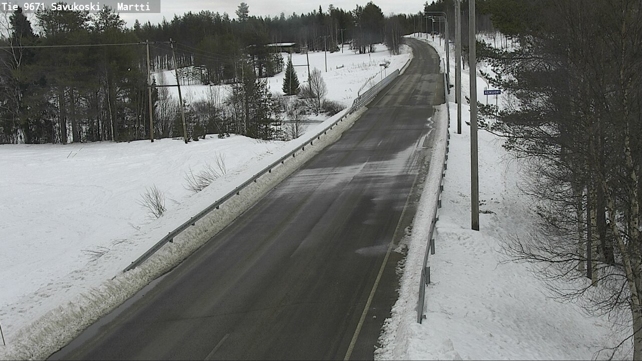 Weather Camera Image Road 9671 Savukoski, Martti, Savukoski, Lappi