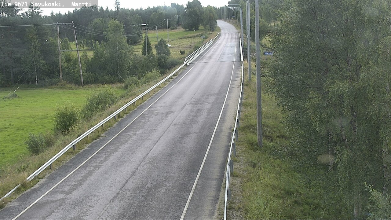 Weather Camera Image Road 9671 Savukoski, Martti, Savukoski, Lappi