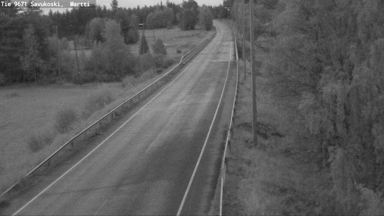 Weather Camera Image Road 9671 Savukoski, Martti, Savukoski, Lappi