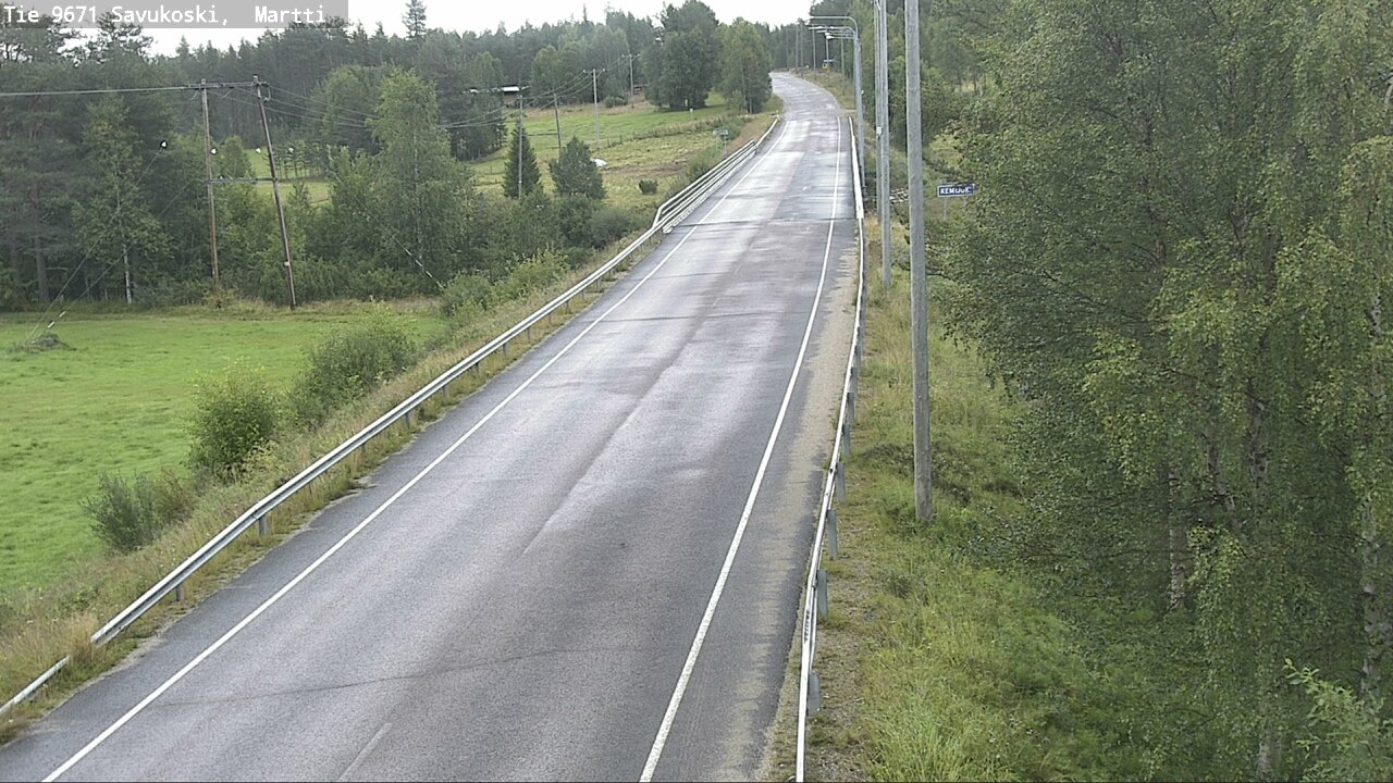 Weather Camera Image Road 9671 Savukoski, Martti, Savukoski, Lappi