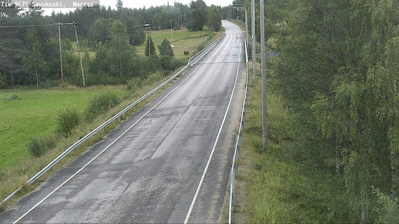 Weather Camera Image Road 9671 Savukoski, Martti, Savukoski, Lappi