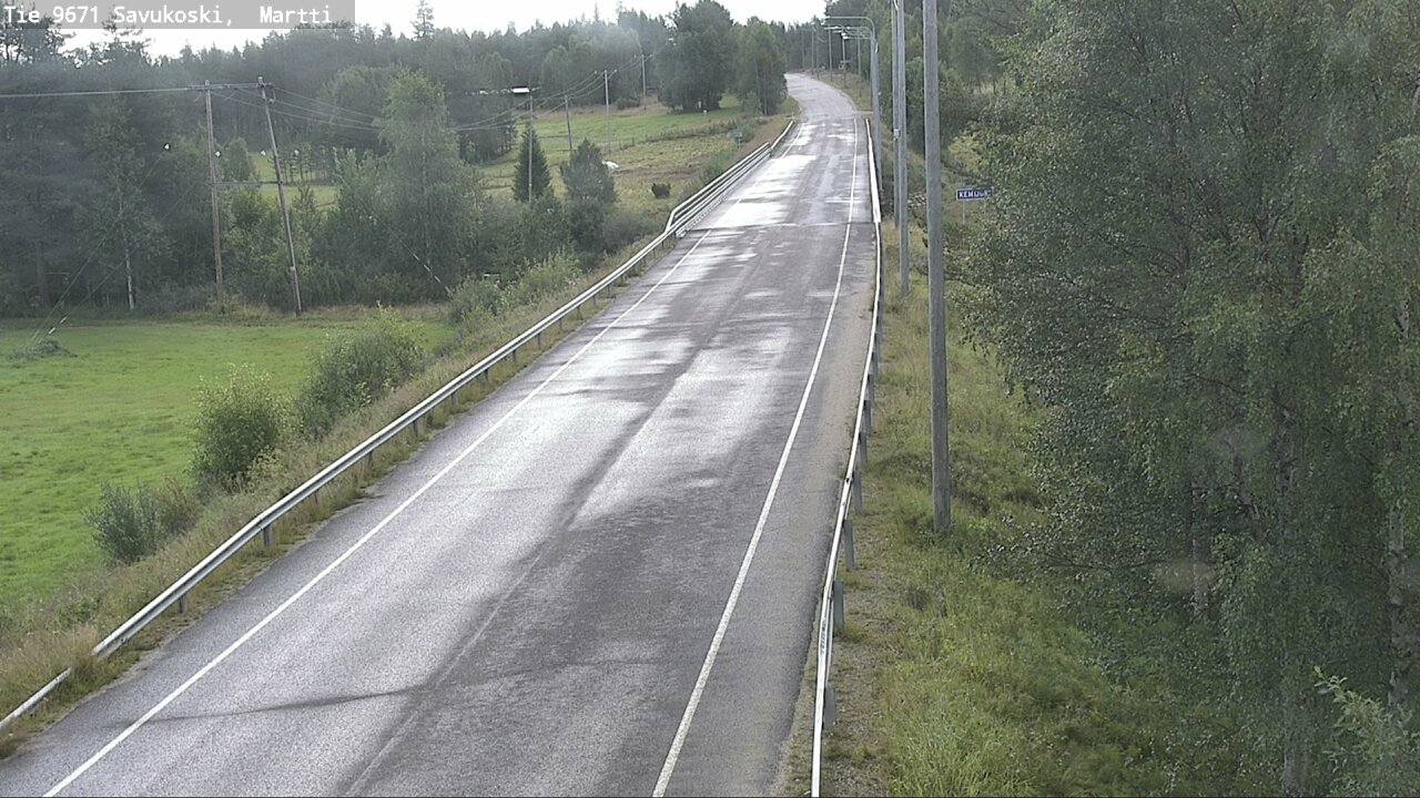 Weather Camera Image Road 9671 Savukoski, Martti, Savukoski, Lappi