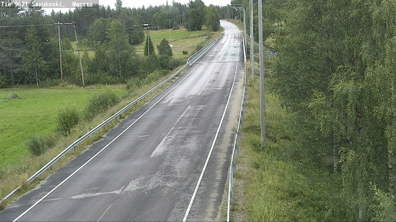 Weather Camera Image Road 9671 Savukoski, Martti, Savukoski, Lappi