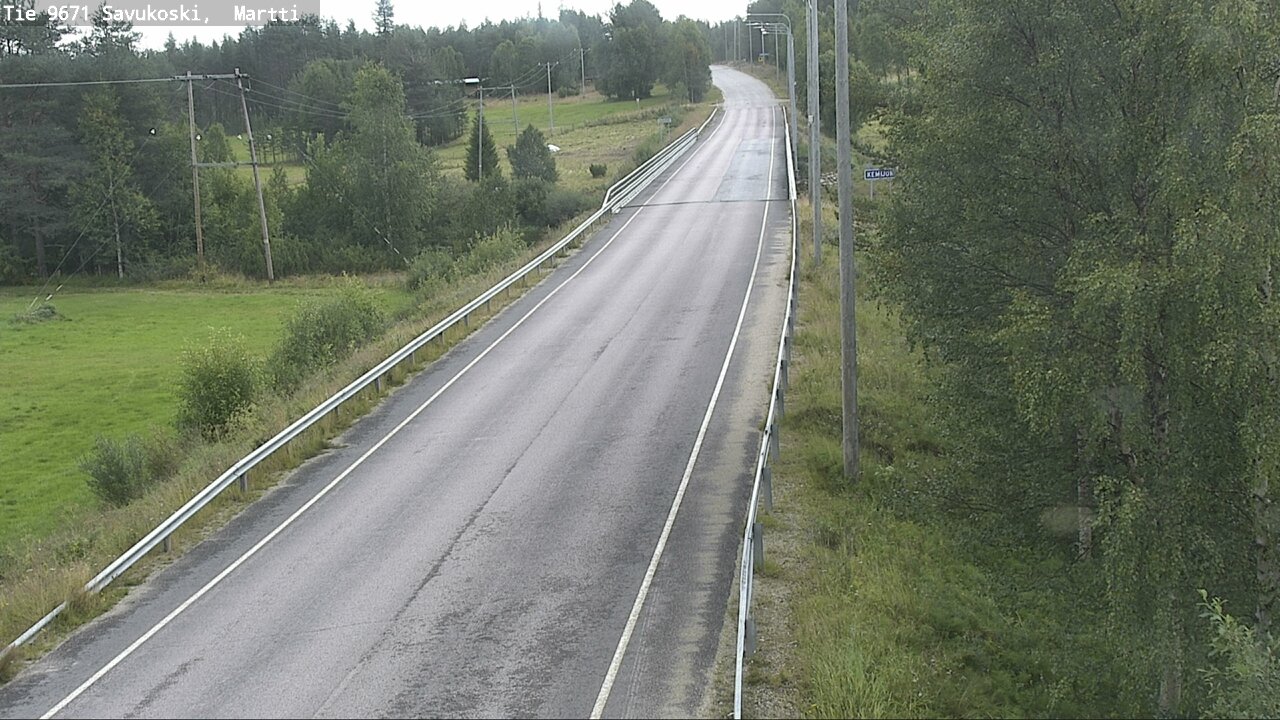 Weather Camera Image Road 9671 Savukoski, Martti, Savukoski, Lappi