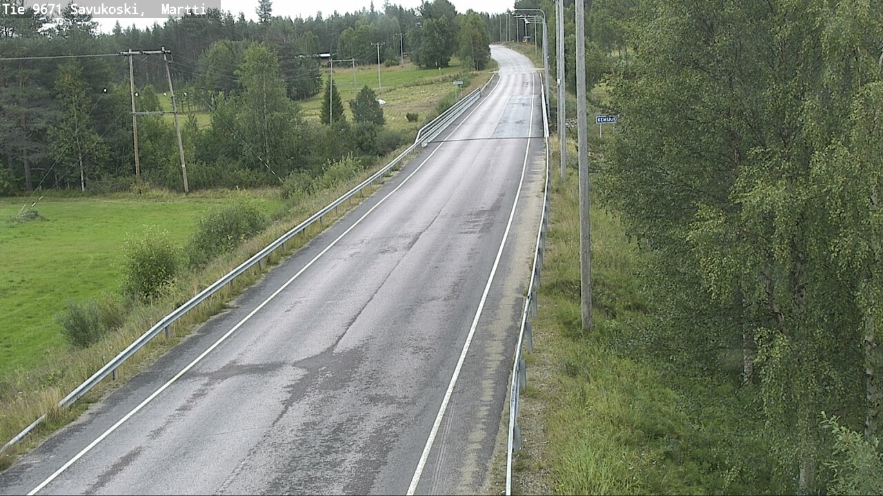 Weather Camera Image Road 9671 Savukoski, Martti, Savukoski, Lappi