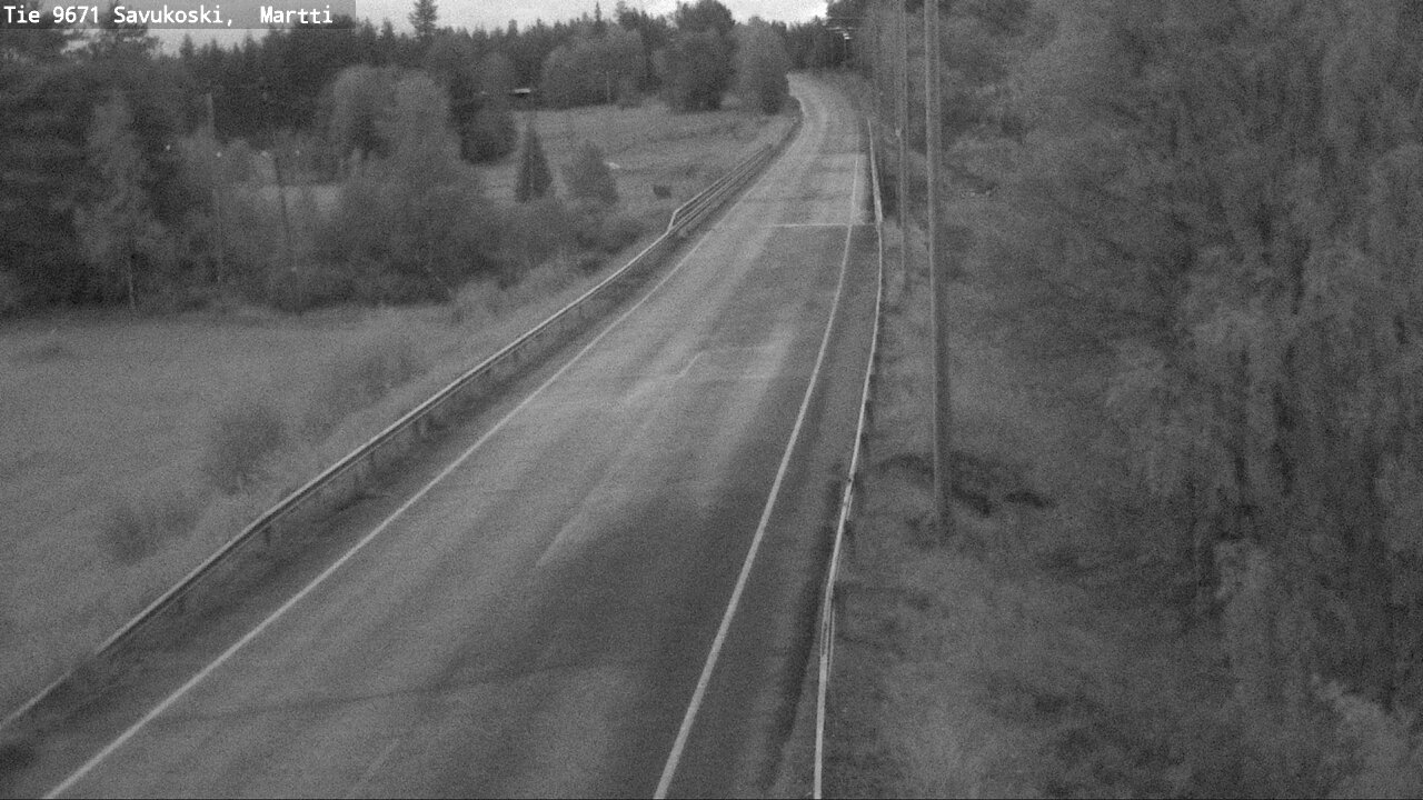Weather Camera Image Road 9671 Savukoski, Martti, Savukoski, Lappi