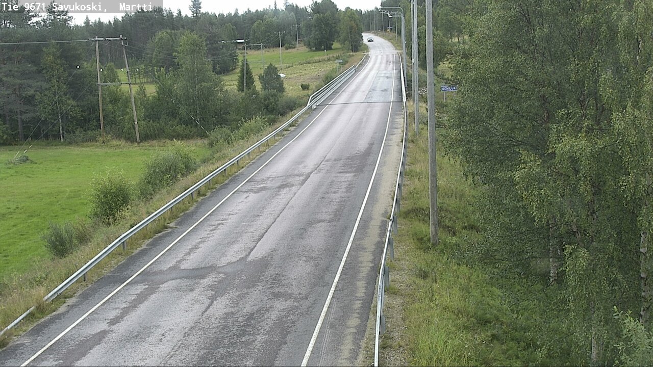 Weather Camera Image Road 9671 Savukoski, Martti, Savukoski, Lappi