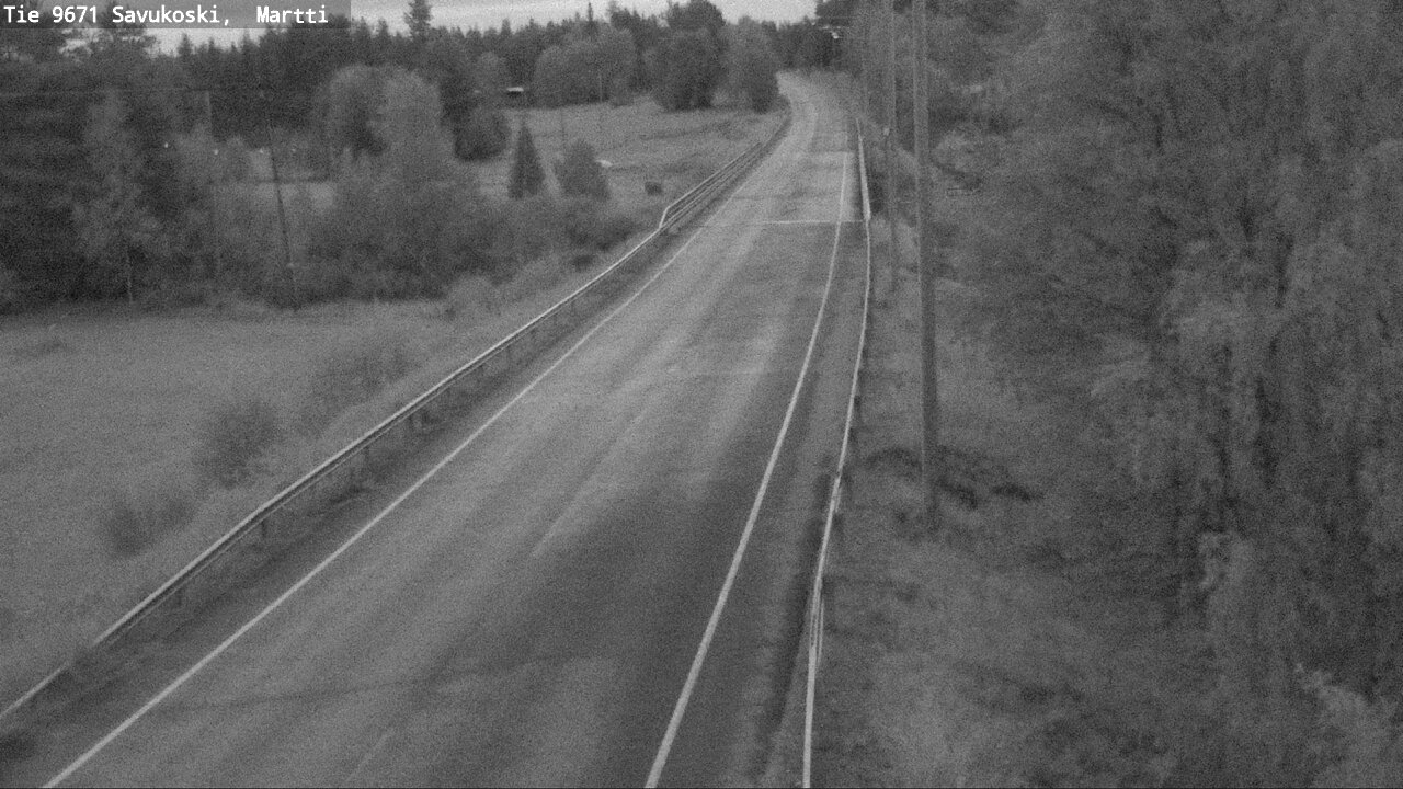 Weather Camera Image Road 9671 Savukoski, Martti, Savukoski, Lappi