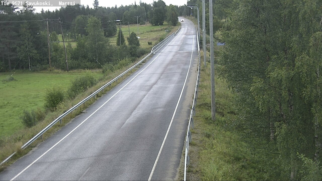 Weather Camera Image Road 9671 Savukoski, Martti, Savukoski, Lappi