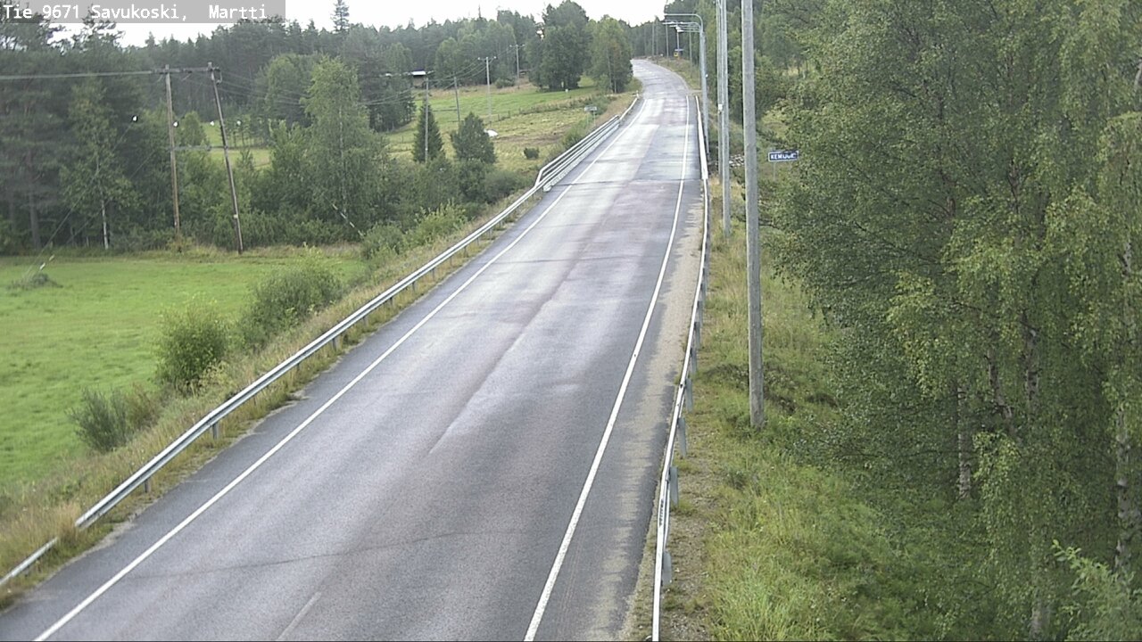 Weather Camera Image Road 9671 Savukoski, Martti, Savukoski, Lappi