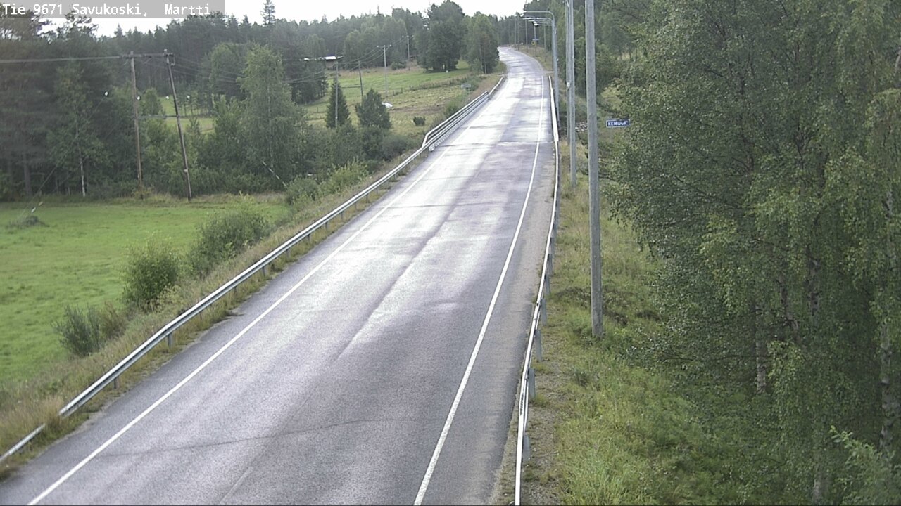 Weather Camera Image Road 9671 Savukoski, Martti, Savukoski, Lappi