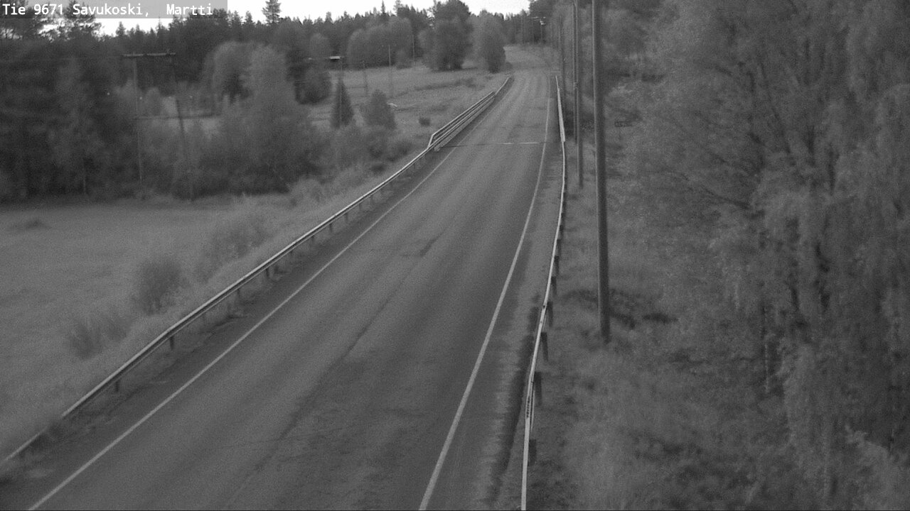 Weather Camera Image Road 9671 Savukoski, Martti, Savukoski, Lappi