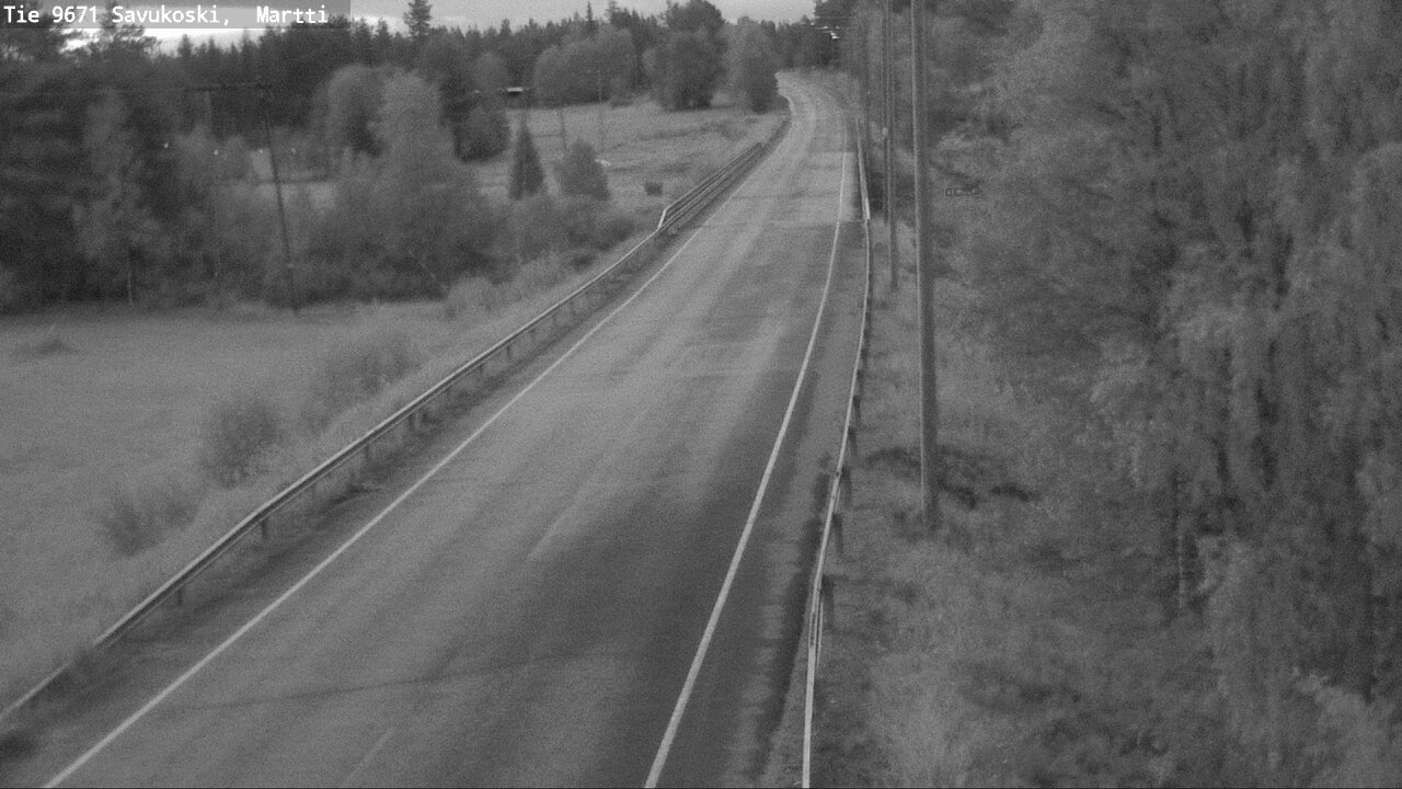 Weather Camera Image Road 9671 Savukoski, Martti, Savukoski, Lappi