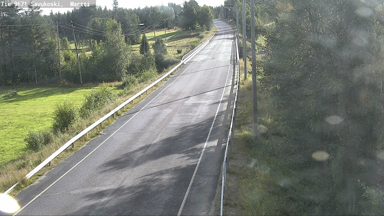 Weather Camera Image Road 9671 Savukoski, Martti, Savukoski, Lappi