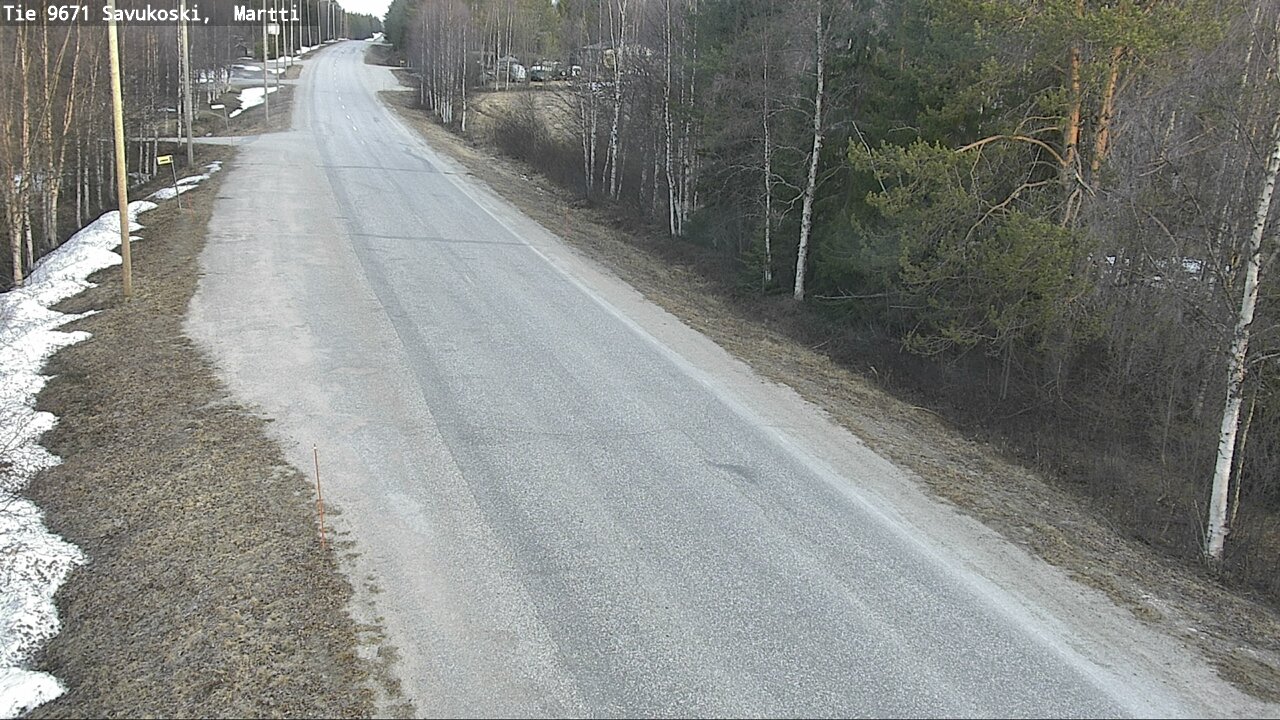 Weather Camera Image Road 9671 Savukoski, Martti, Savukoski, Lappi