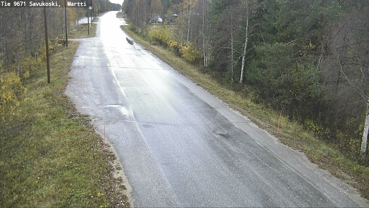 Weather Camera Image Road 9671 Savukoski, Martti, Savukoski, Lappi