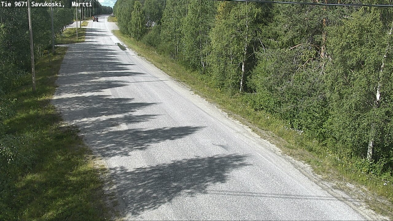 Weather Camera Image Road 9671 Savukoski, Martti, Savukoski, Lappi