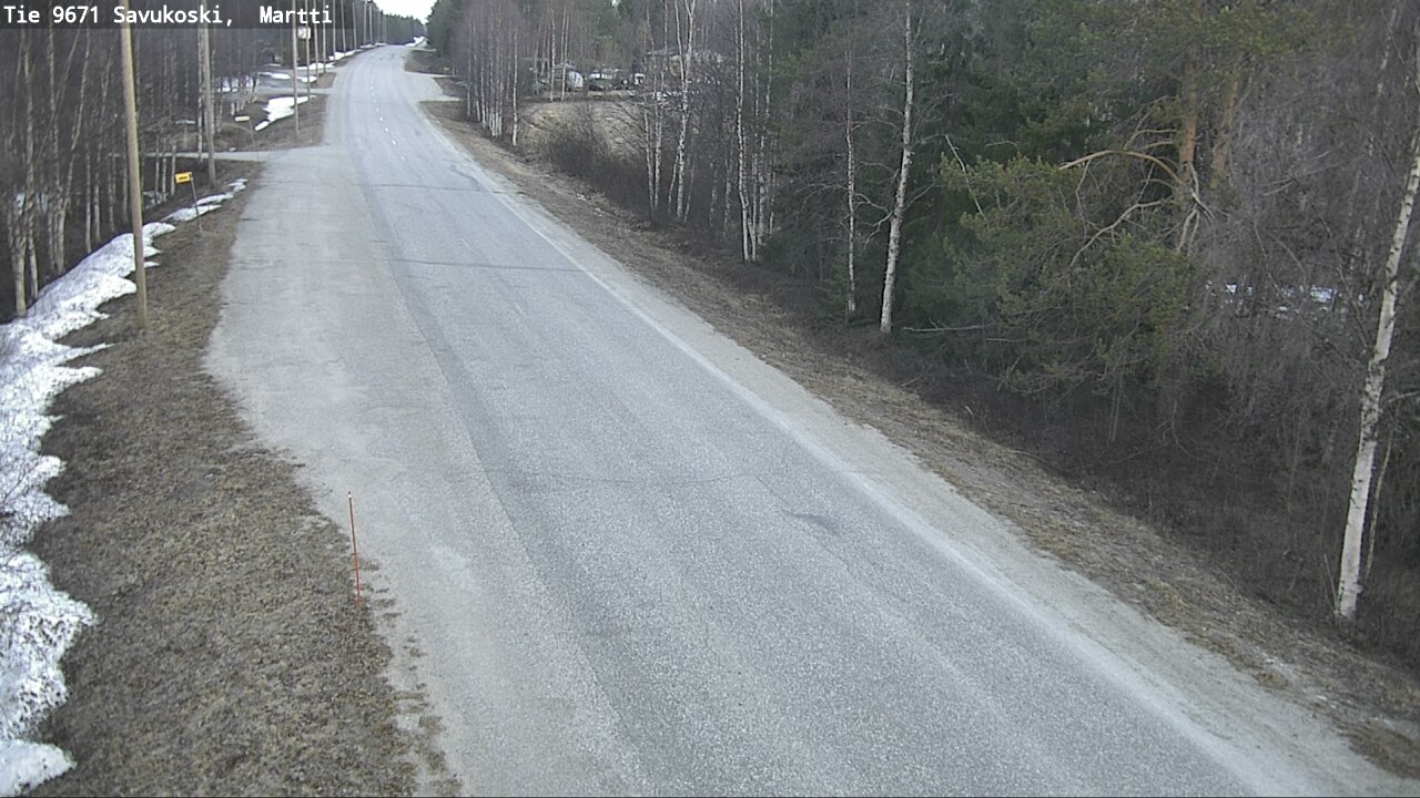 Weather Camera Image Väg 9671 Savukoski, Martti, Savukoski, Lappi