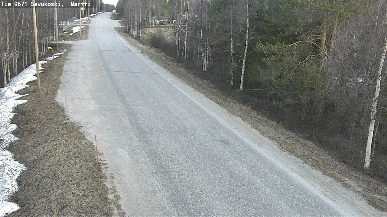 Weather Camera Image Road 9671 Savukoski, Martti, Savukoski, Lappi