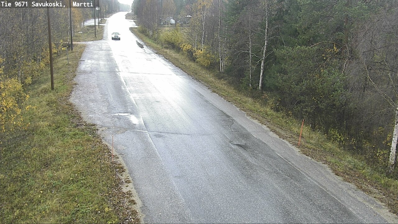 Weather Camera Image Road 9671 Savukoski, Martti, Savukoski, Lappi