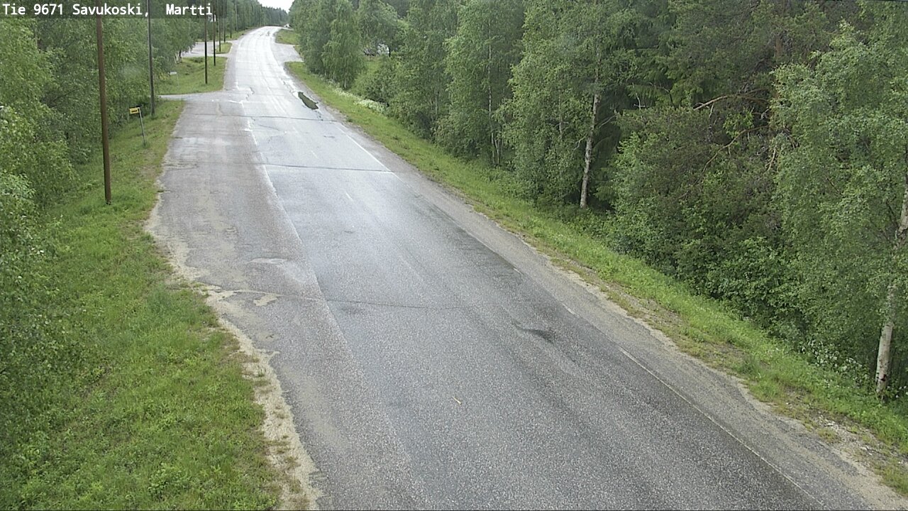 Weather Camera Image Road 9671 Savukoski, Martti, Savukoski, Lappi