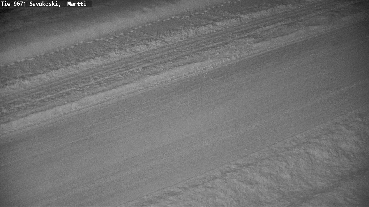 Weather Camera Image Väg 9671 Savukoski, Martti, Savukoski, Lappi