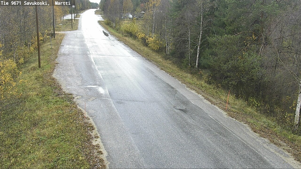 Weather Camera Image Road 9671 Savukoski, Martti, Savukoski, Lappi