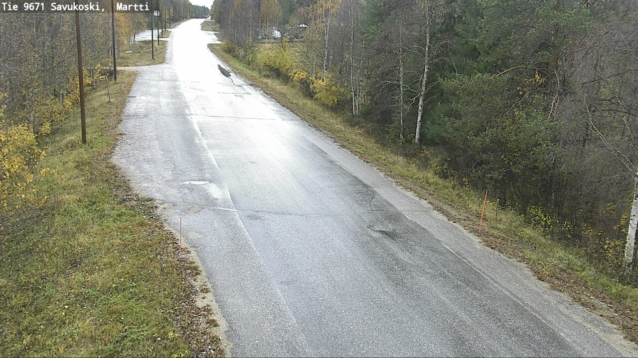 Weather Camera Image Road 9671 Savukoski, Martti, Savukoski, Lappi