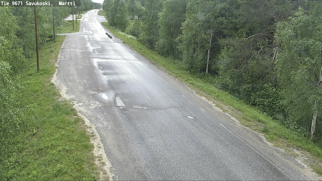 Weather Camera Image Road 9671 Savukoski, Martti, Savukoski, Lappi