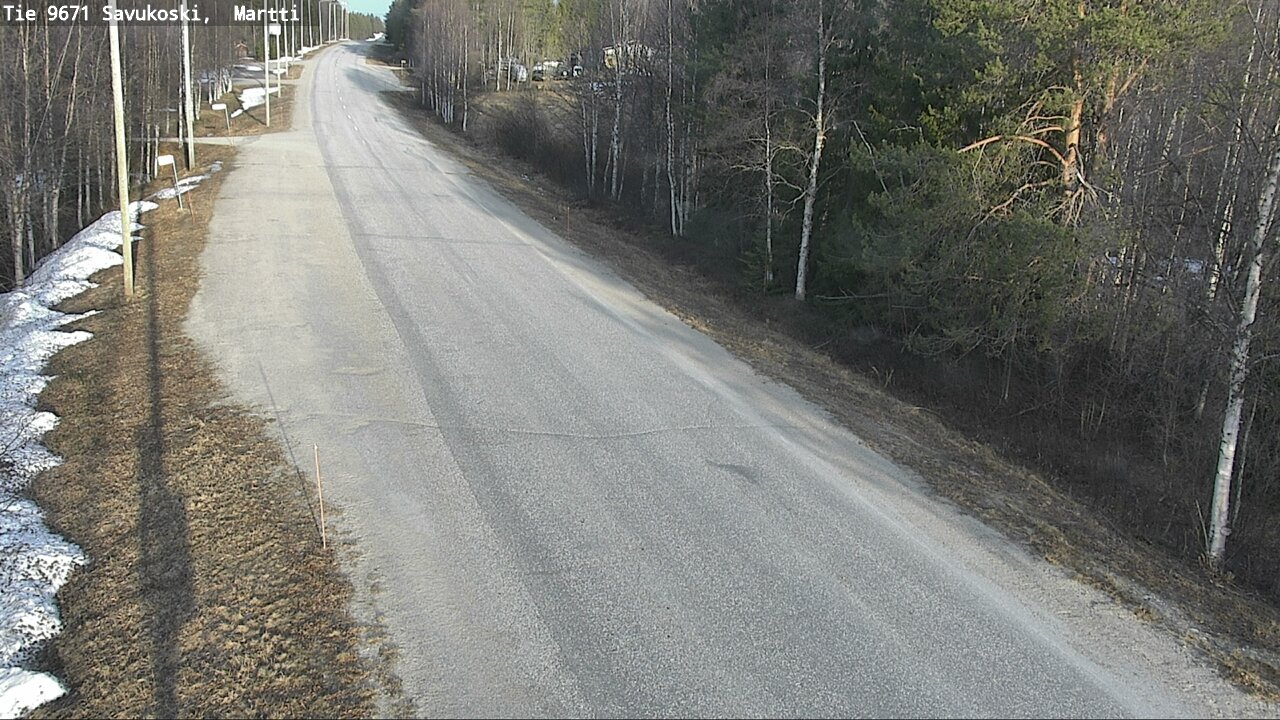 Weather Camera Image Road 9671 Savukoski, Martti, Savukoski, Lappi