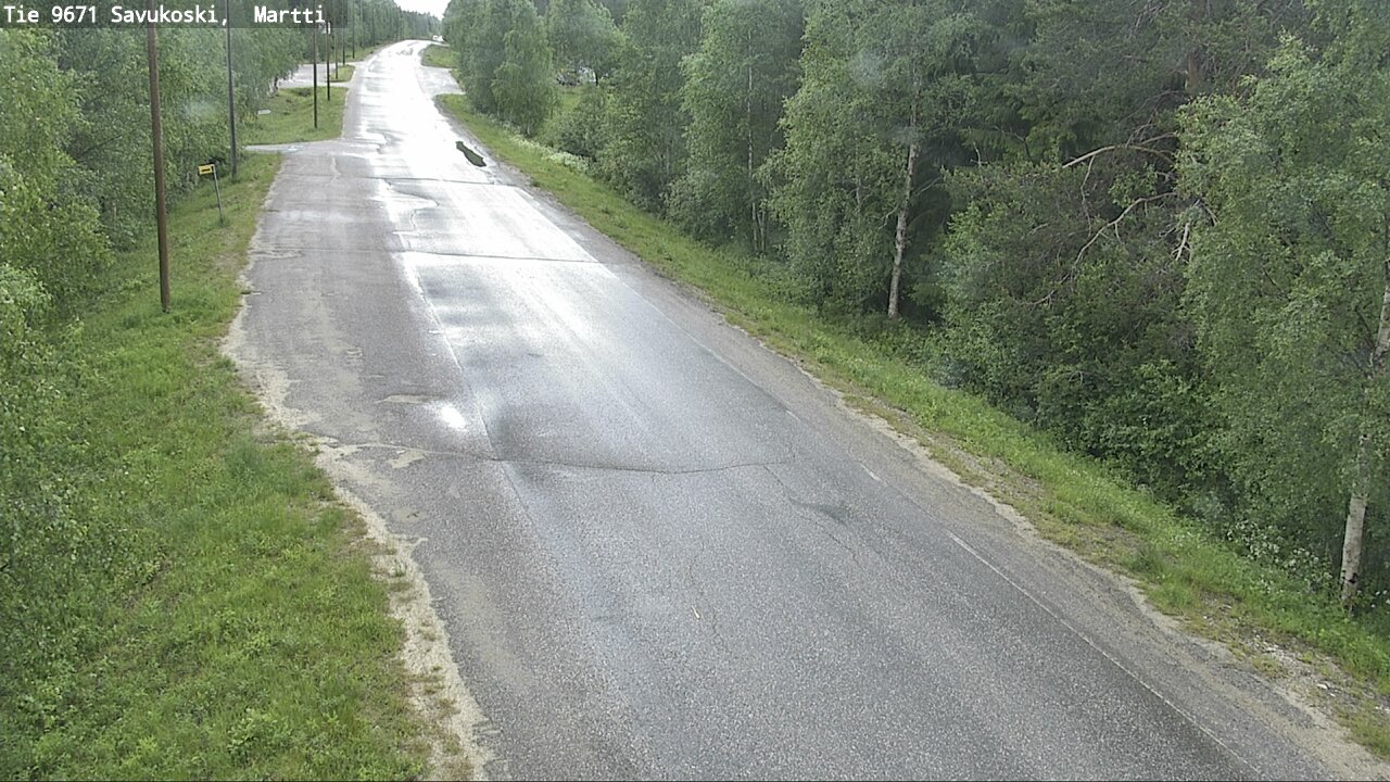 Weather Camera Image Road 9671 Savukoski, Martti, Savukoski, Lappi