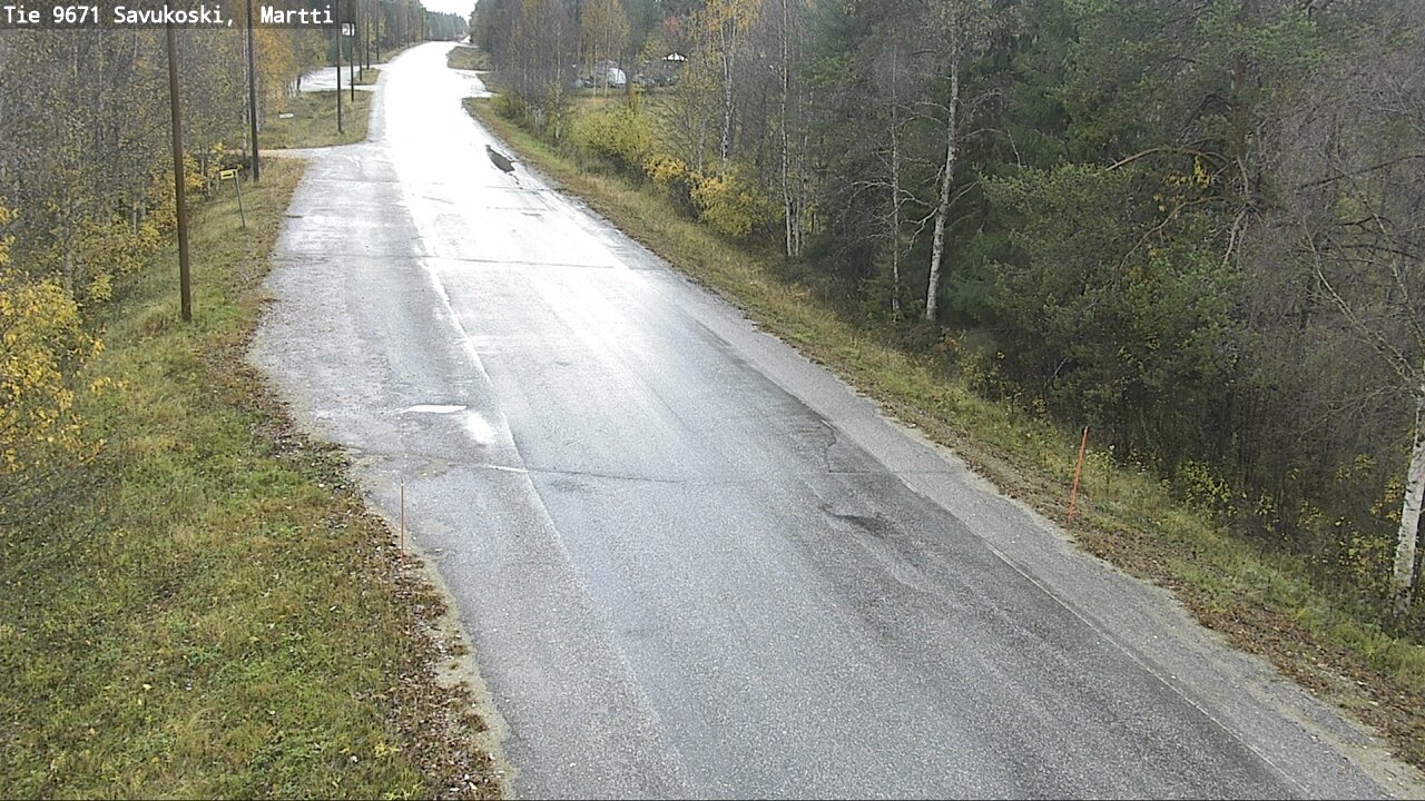 Weather Camera Image Road 9671 Savukoski, Martti, Savukoski, Lappi