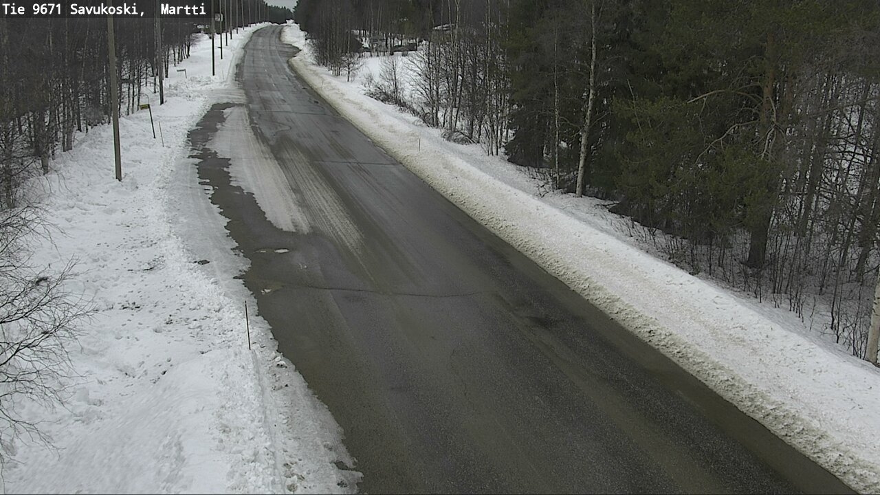 Weather Camera Image Road 9671 Savukoski, Martti, Savukoski, Lappi