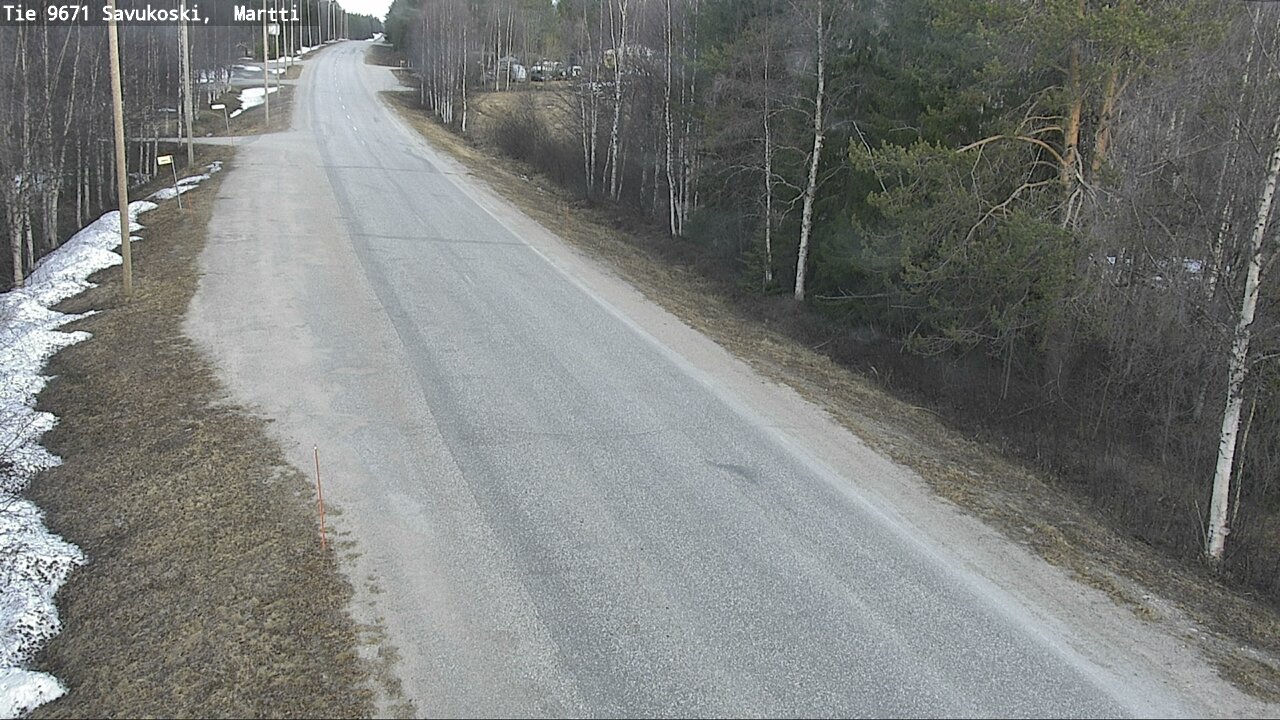 Weather Camera Image Road 9671 Savukoski, Martti, Savukoski, Lappi