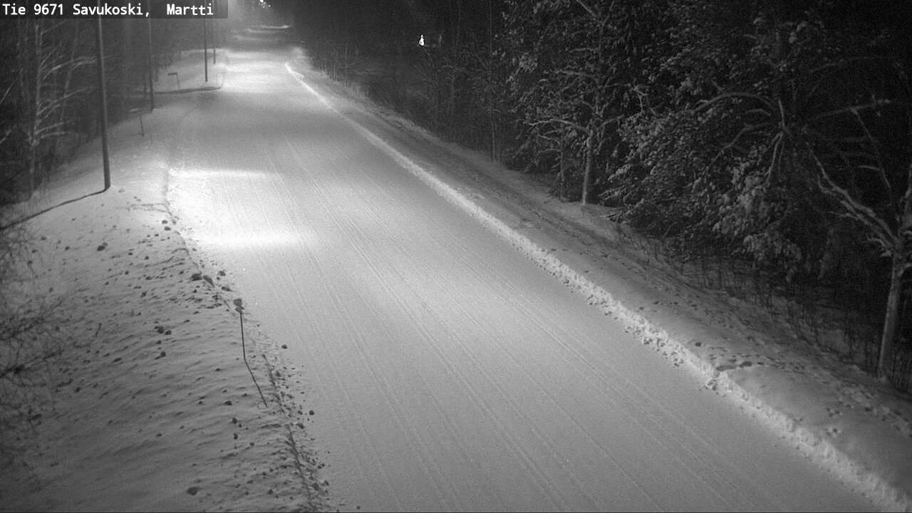 Weather Camera Image Väg 9671 Savukoski, Martti, Savukoski, Lappi