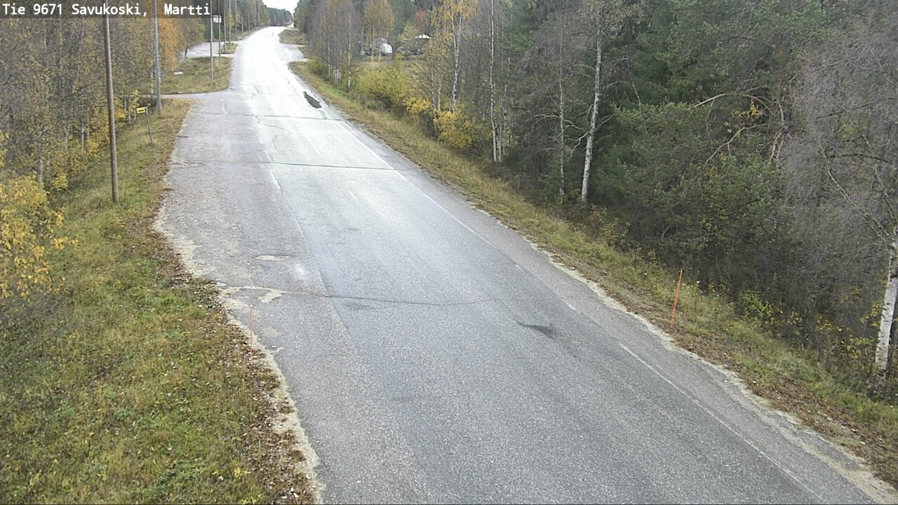 Weather Camera Image Road 9671 Savukoski, Martti, Savukoski, Lappi